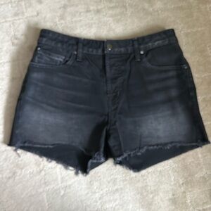 J Brand blk jeans shorts size 26 EUC